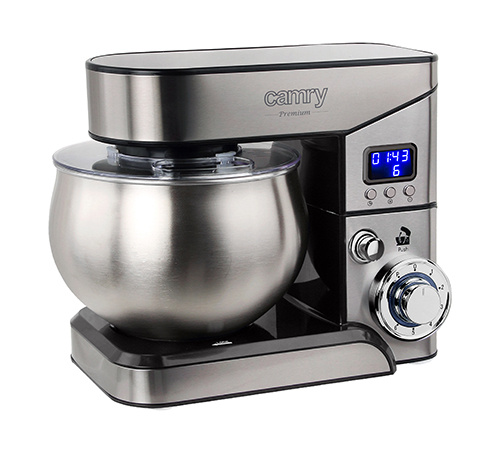 Camry LCD Planetary food processor 2000W, 5L in the group HOME, HOUSEHOLD & GARDEN / Household appliances / Food processor & Kitchen appliances / Kitchen appliances & Accessories at TP E-commerce Nordic AB (38-99500)