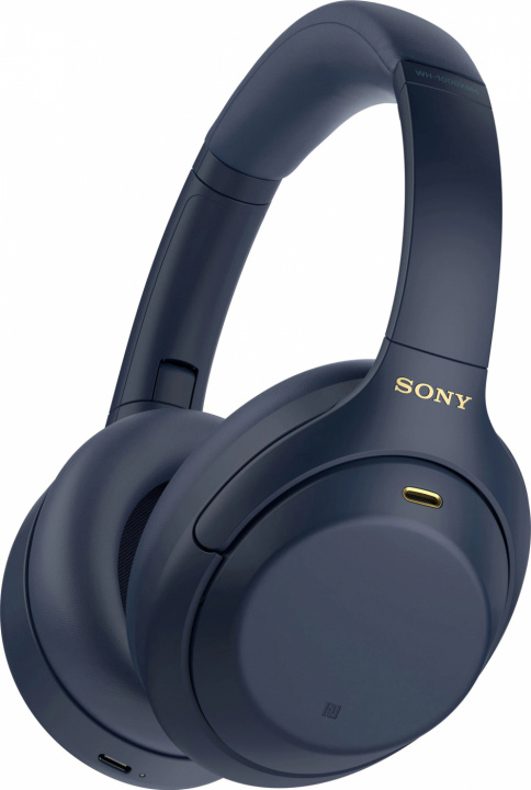 Sony wireless around-ear hörlurar WH-1000XM4, Blå in the group HOME ELECTRONICS / Audio & Picture / Headphones & Accessories / Headphones at TP E-commerce Nordic AB (38-99639)