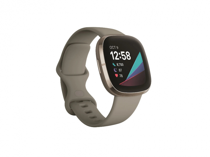 Fitbit Sense, Silver in the group Sport, leisure & Hobby / Smartwatch & Activity trackers / Smartwatches at Teknikproffset Nordic AB (38-99675)