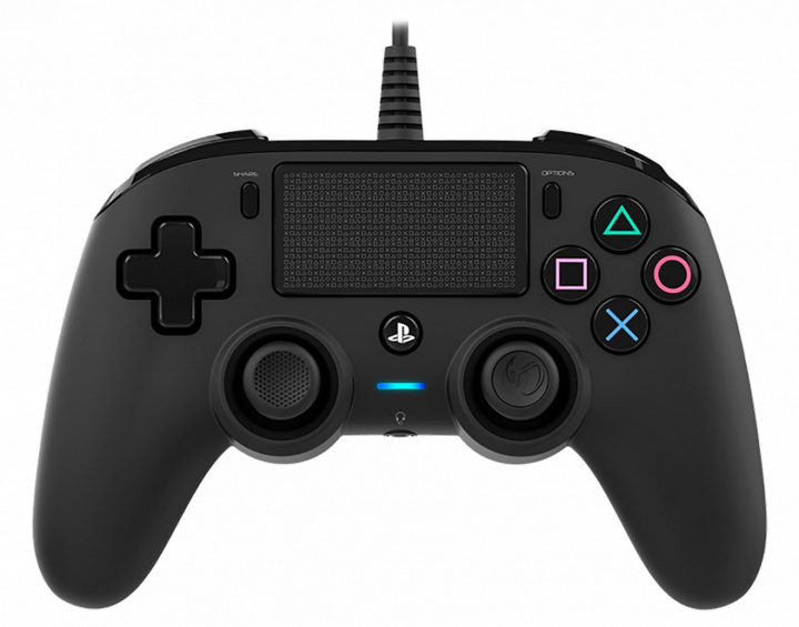 Nacon Wired Compact Kontroll, Svart (PS4) in the group HOME ELECTRONICS / Game consoles & Accessories / Sony PlayStation 4 / Accessories at TP E-commerce Nordic AB (38-99700)