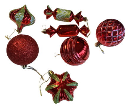 Christmas tree baubles, 32-Pack in the group HOME, HOUSEHOLD & GARDEN / Interior / Christmas decorations at TP E-commerce Nordic AB (38-99710)