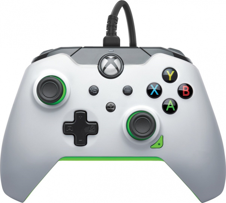PDP Rematch Trådad kontroll för Xbox & Windows, Neon Vit in the group HOME ELECTRONICS / Game consoles & Accessories / Xbox Series X at TP E-commerce Nordic AB (38-99853)