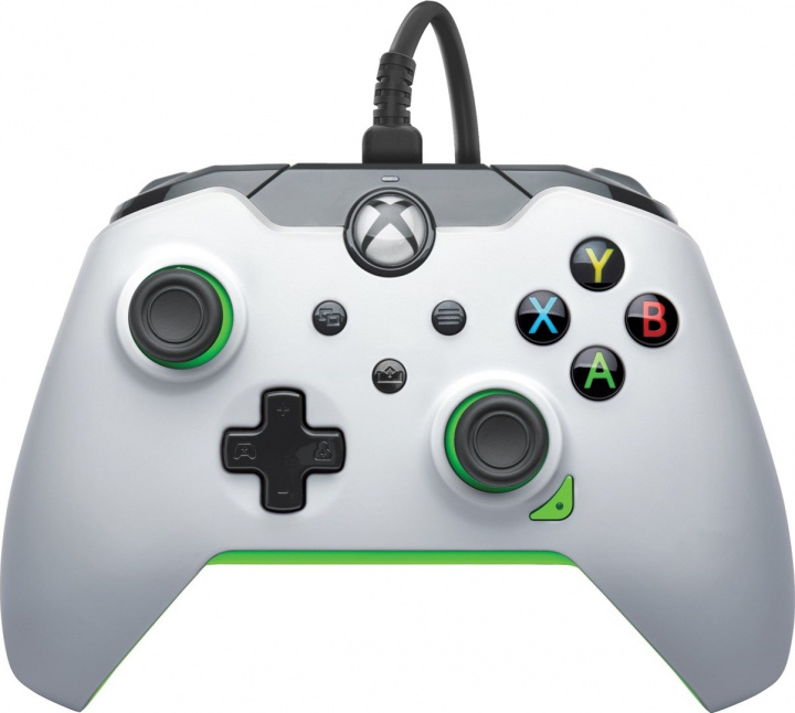PDP Rematch Trådad kontroll för Xbox & Windows, Neon Vit in the group HOME ELECTRONICS / Game consoles & Accessories / Xbox One / Accessories at TP E-commerce Nordic AB (38-99853)