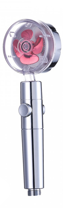 Herzberg Turbo Shower Head, Red in the group HOME, HOUSEHOLD & GARDEN / Bathroom / Other at TP E-commerce Nordic AB (38-99918)