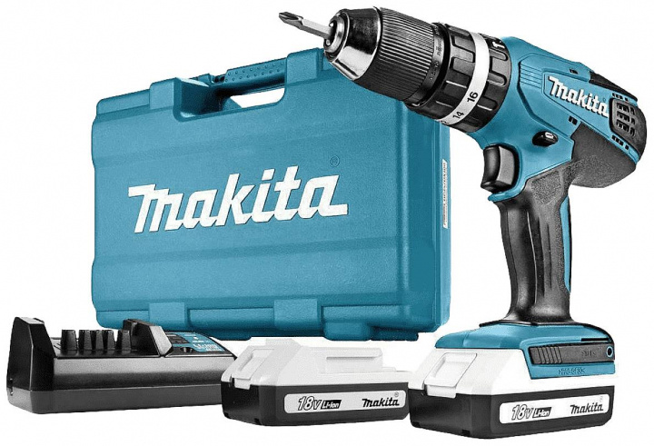 Makita HP457DWE10 Borrskruvdragare in the group HOME, HOUSEHOLD & GARDEN / Tools / Drills at TP E-commerce Nordic AB (38-99924)