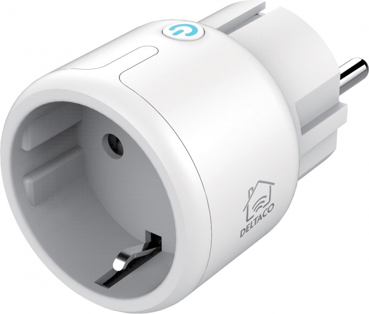 Deltaco Smart Mini Plug Slim in the group HOME, HOUSEHOLD & GARDEN / Smart home / Smart plugs at TP E-commerce Nordic AB (38-99926)