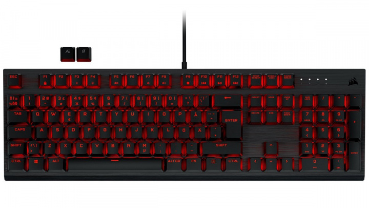 Corsair K60 Pro Cherry Viola Black in the group COMPUTERS & PERIPHERALS / Mice & Keyboards / Keyboards / Corded at TP E-commerce Nordic AB (38-99935)