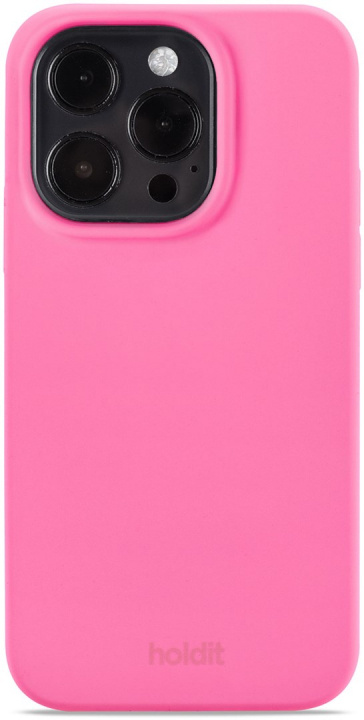 Holdit Silikonskal Bright Pink, iPhone 14 Pro in the group SMARTPHONE & TABLETS / Phone cases / Apple / iPhone 14 at TP E-commerce Nordic AB (38-99973)