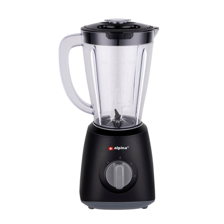 ALPINA Blender Black 1,5L in the group HOME, HOUSEHOLD & GARDEN / Household appliances / Food processor & Kitchen appliances / Mixer & Blenders at TP E-commerce Nordic AB (A00029)