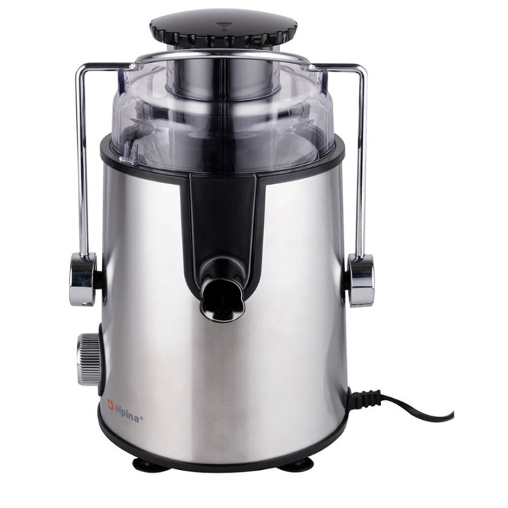 Alpina Raw juice centrifuge 400W in the group HOME, HOUSEHOLD & GARDEN / Household appliances / Water & Juice / Centrifugal Juicers at TP E-commerce Nordic AB (A00036)