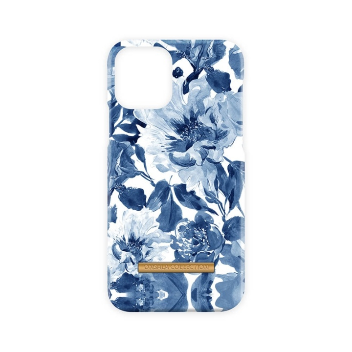 ONSALA Mobile Cover Soft Indigo Peony iPhone 11 Pro in the group SMARTPHONE & TABLETS / Phone cases / Apple / iPhone 11 Pro / Cases at TP E-commerce Nordic AB (A00239)
