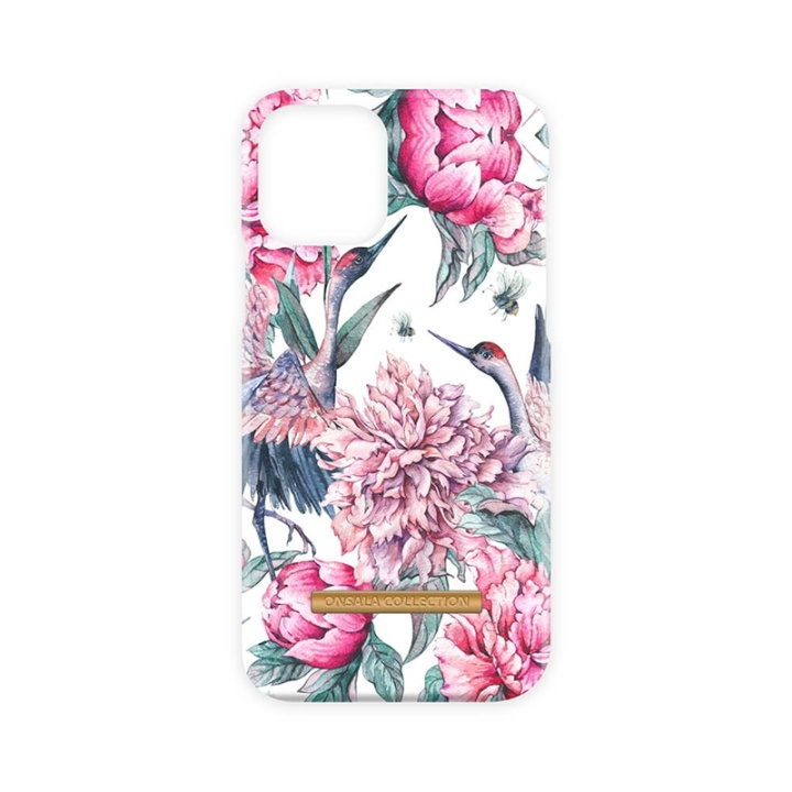 ONSALA Mobile Cover Soft Pink Crane iPhone 11 Pro in the group SMARTPHONE & TABLETS / Phone cases / Apple / iPhone 11 Pro / Cases at TP E-commerce Nordic AB (A00240)