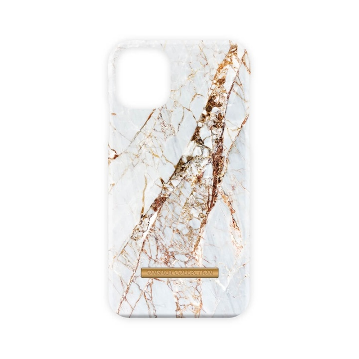 ONSALA Mobile Cover Soft White Rhino Marble iPhone 11 in the group SMARTPHONE & TABLETS / Phone cases / Apple / iPhone 11 / Cases at TP E-commerce Nordic AB (A00242)