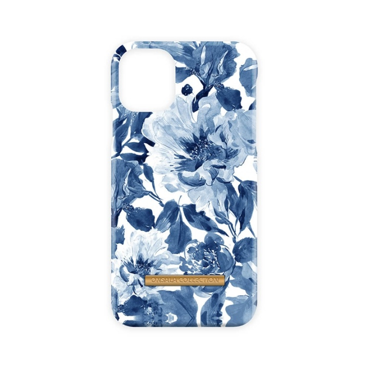 ONSALA Mobile Cover Soft Indigo Peony iPhone 11 in the group SMARTPHONE & TABLETS / Phone cases / Apple / iPhone 11 / Cases at TP E-commerce Nordic AB (A00245)