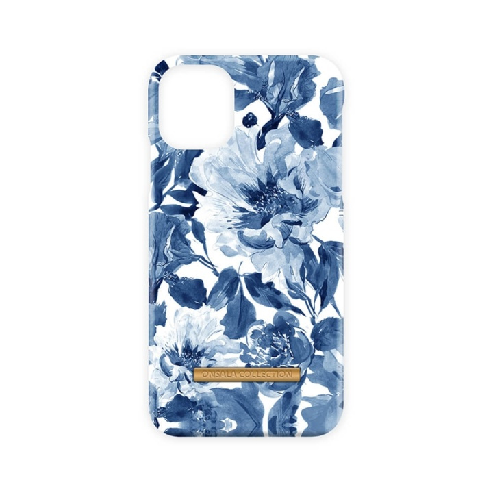 Onsala Mobile Cover Soft Indigo Peony iPhone 11 in the group SMARTPHONE & TABLETS / Phone cases / Apple / iPhone 11 / Cases at TP E-commerce Nordic AB (A00245)