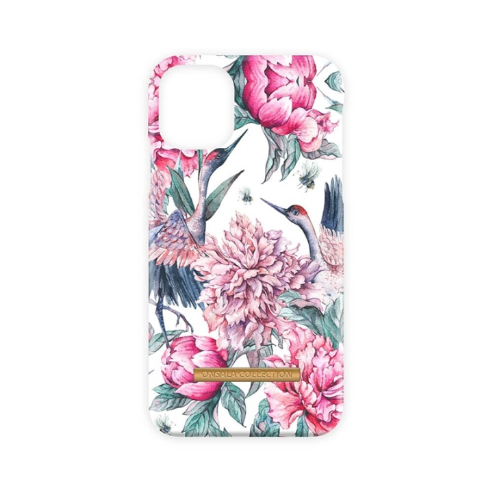 ONSALA Mobile Cover Soft Pink Crane iPhone 11 in the group SMARTPHONE & TABLETS / Phone cases / Apple / iPhone 11 / Cases at TP E-commerce Nordic AB (A00246)