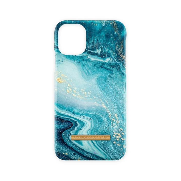 Onsala Mobile Cover Soft Blue Sea Marble iPhone 11 in the group SMARTPHONE & TABLETS / Phone cases / Apple / iPhone 11 / Cases at TP E-commerce Nordic AB (A00247)