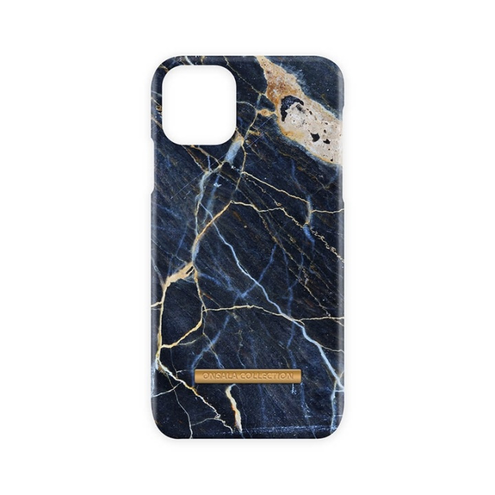 Onsala COLLECTION Mobilskal Soft Black Galaxy Marble iPhone 11 Pro Max in the group SMARTPHONE & TABLETS / Phone cases / Apple / iPhone 11 Pro Max / Cases at TP E-commerce Nordic AB (A00249)