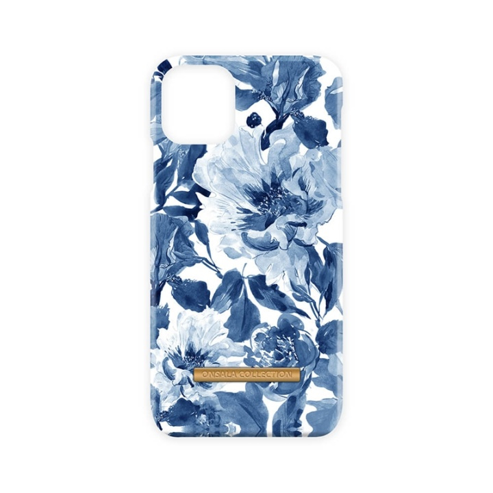 Onsala Mobile Cover Soft Indigo Peony iPhone 11 Pro Max in the group SMARTPHONE & TABLETS / Phone cases / Apple / iPhone 11 Pro Max / Cases at TP E-commerce Nordic AB (A00251)