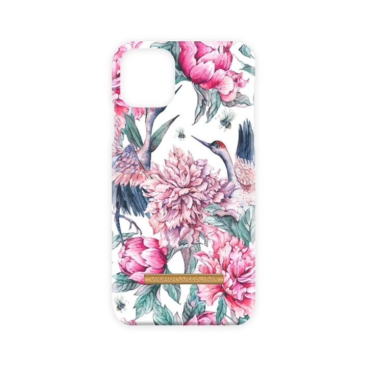 Onsala Mobile Cover Soft Pink Crane iPhone 11 Pro Max in the group SMARTPHONE & TABLETS / Phone cases / Apple / iPhone 11 Pro Max / Cases at TP E-commerce Nordic AB (A00252)