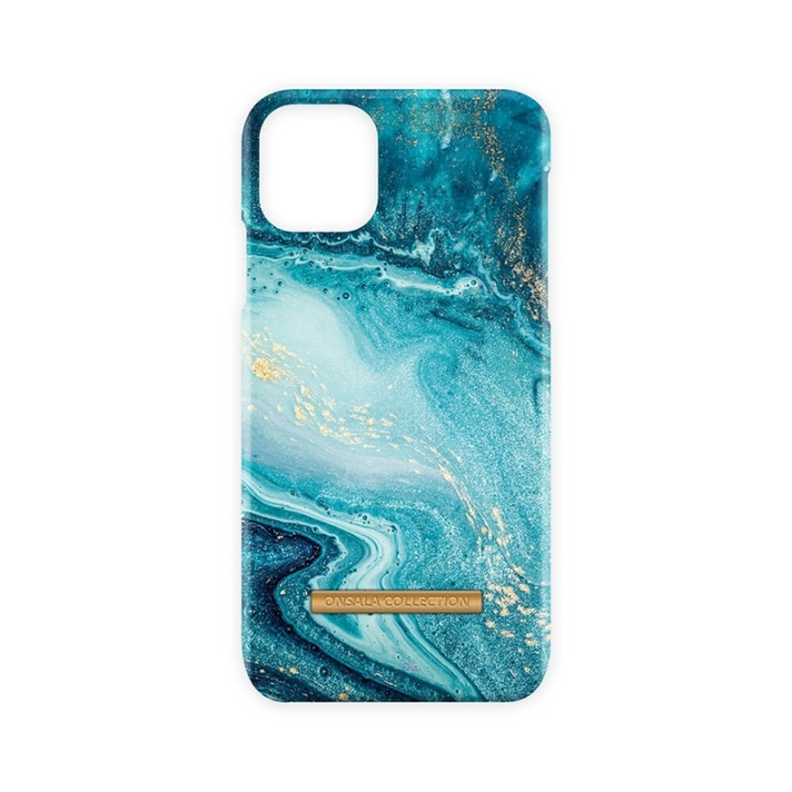 Onsala COLLECTION Mobilskal Soft Blue Sea Marble iPhone 11 Pro Max in the group SMARTPHONE & TABLETS / Phone cases / Apple / iPhone 11 Pro Max / Cases at TP E-commerce Nordic AB (A00253)