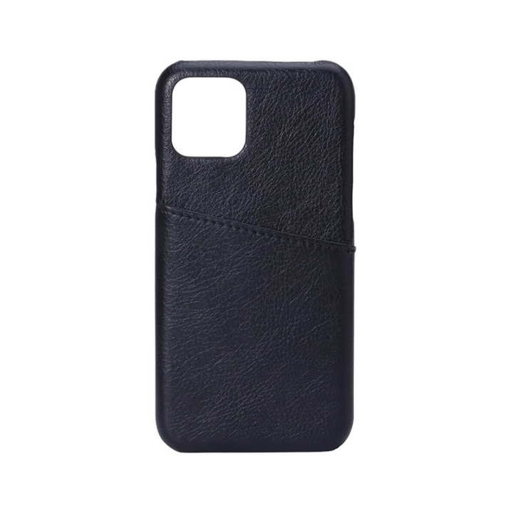 Onsala Mobilskal Svart med Kortfack iPhone 11 Pro in the group SMARTPHONE & TABLETS / Phone cases / Apple / iPhone 11 Pro / Cases at TP E-commerce Nordic AB (A00256)