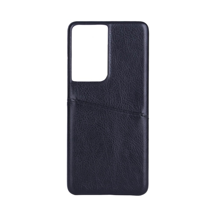 ONSALA Mobile Cover Black with Cardpocket Samsung S21 Ultra /S30 Ultra 5G in the group SMARTPHONE & TABLETS / Phone cases / Samsung at TP E-commerce Nordic AB (A00264)