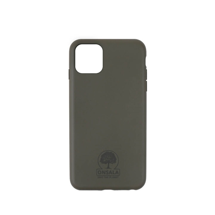 Onsala ECO Mobile Cover green iPhone 11 Pro Max in the group SMARTPHONE & TABLETS / Phone cases / Apple / iPhone 11 Pro Max / Cases at TP E-commerce Nordic AB (A00271)