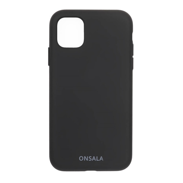 Onsala Phone Case Silicone Black - iPhone 11 Pro in the group SMARTPHONE & TABLETS / Phone cases / Apple / iPhone 11 Pro / Cases at TP E-commerce Nordic AB (A00276)