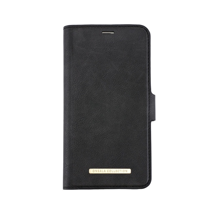 ONSALA Wallet Case Midnight Black - iPhone 11 in the group SMARTPHONE & TABLETS / Phone cases / Apple / iPhone 11 / Wallet Case at TP E-commerce Nordic AB (A00297)