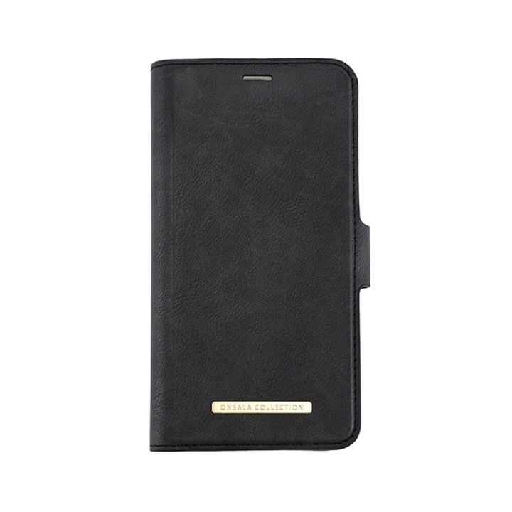 Onsala Wallet Case Midnight Black - iPhone 11 in the group SMARTPHONE & TABLETS / Phone cases / Apple / iPhone 11 / Wallet Case at TP E-commerce Nordic AB (A00297)