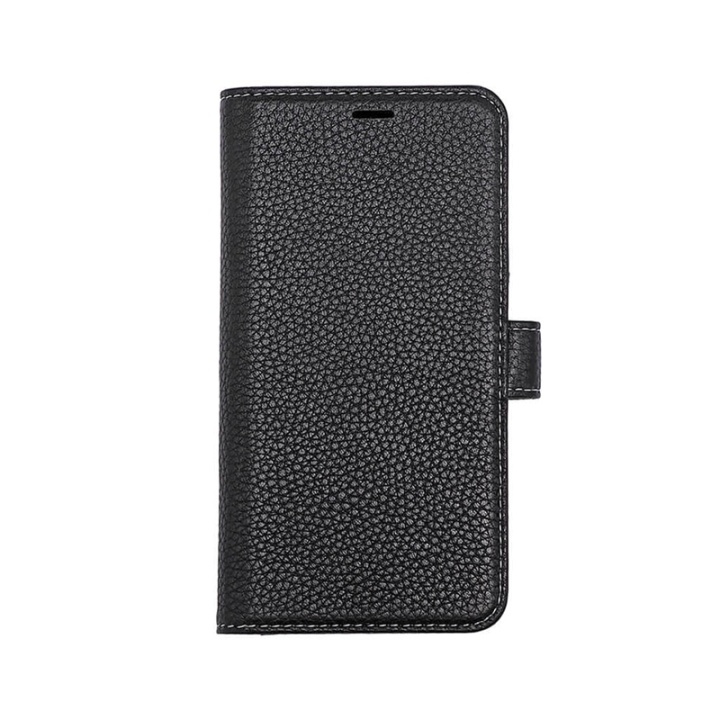 Onsala Wallet Leather Black iPhone 11 Pro in the group SMARTPHONE & TABLETS / Phone cases / Apple / iPhone 11 Pro / Wallet Case at TP E-commerce Nordic AB (A00314)