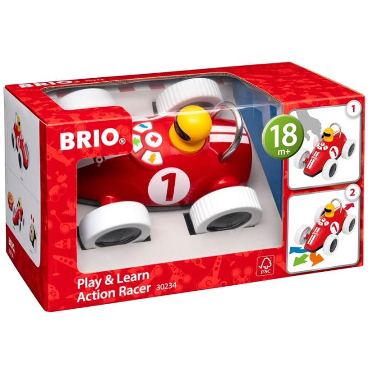 Brio 30234 Play & Learn Action Race in the group TOYS, KIDS & BABY PRODUCTS / Baby toys / Activity toys at TP E-commerce Nordic AB (A00593)