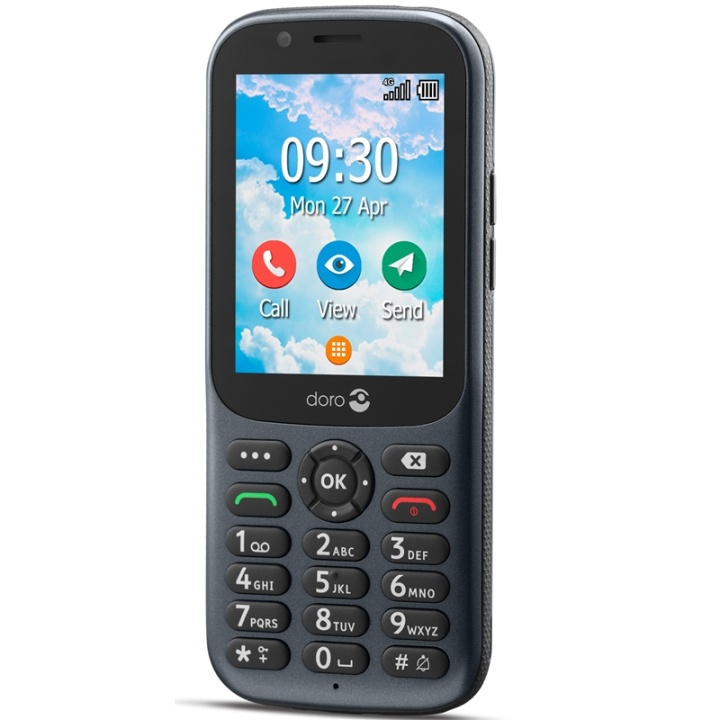 Doro 731X 4G FP Graphite in the group SMARTPHONE & TABLETS / Mobile phones & smartphones at TP E-commerce Nordic AB (A00666)