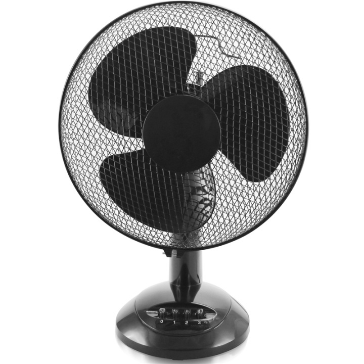 Emerio Bordsfläkt 30cm FN-114202 SV in the group HOME, HOUSEHOLD & GARDEN / Fans & Climate products / Table fans at TP E-commerce Nordic AB (A00676)