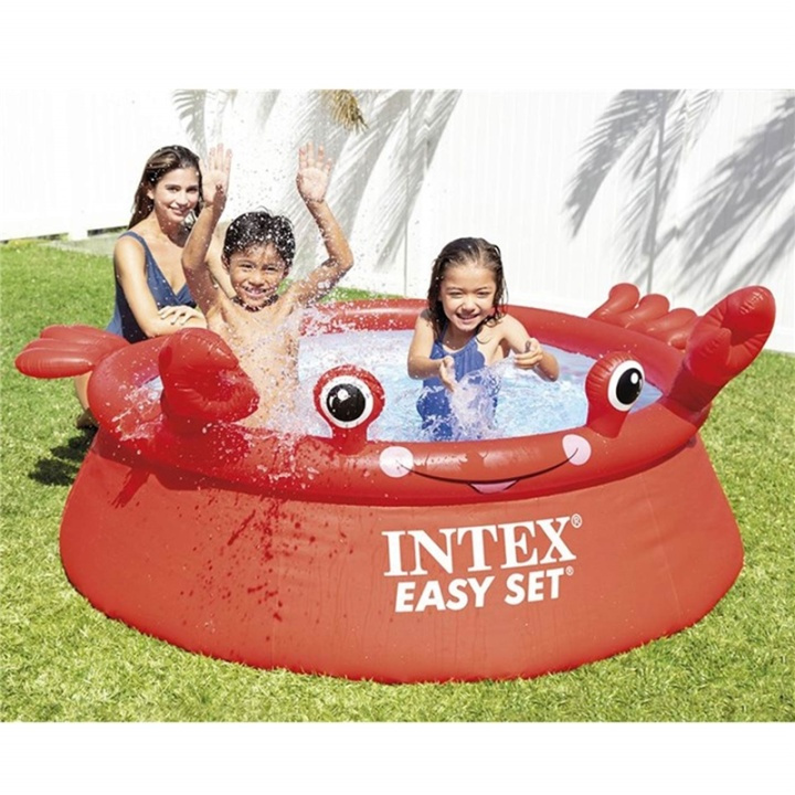 Intex Easy Set Pool, Crab 183x51cm in the group HOME, HOUSEHOLD & GARDEN / Garden products / Pool & Accessories / Pools at TP E-commerce Nordic AB (A00740)