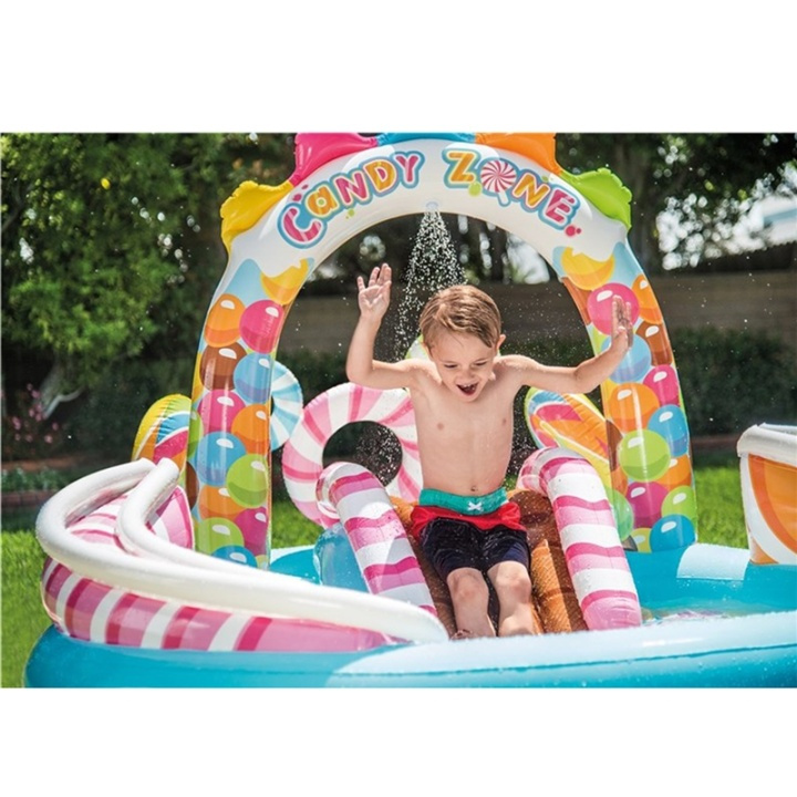 Intex Lekpool Candy Zone Play Center in the group HOME, HOUSEHOLD & GARDEN / Garden products / Pool & Accessories / Pools at TP E-commerce Nordic AB (A00745)
