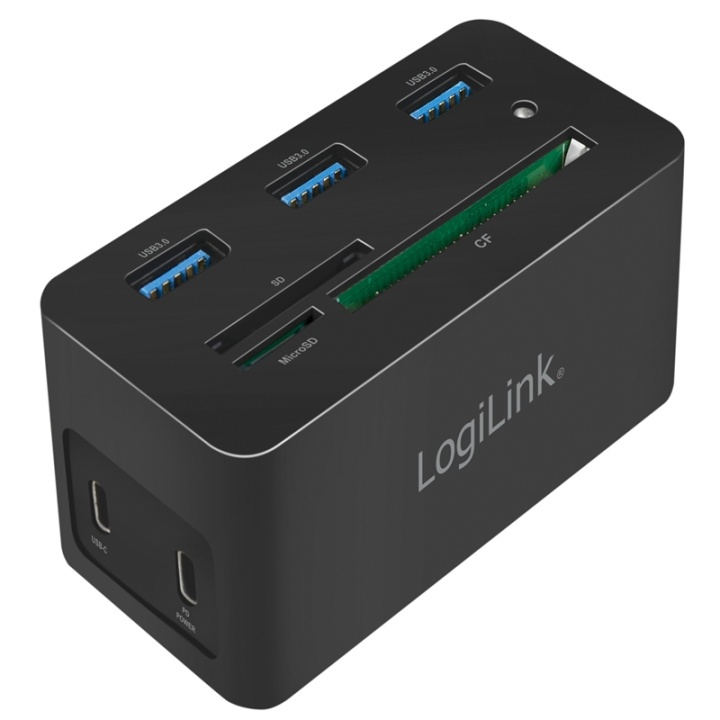 LogiLink PC-/Mac-minidocka HDMI, USB-C, in the group COMPUTERS & PERIPHERALS / Computer accessories / USB-Hubs at TP E-commerce Nordic AB (A00838)