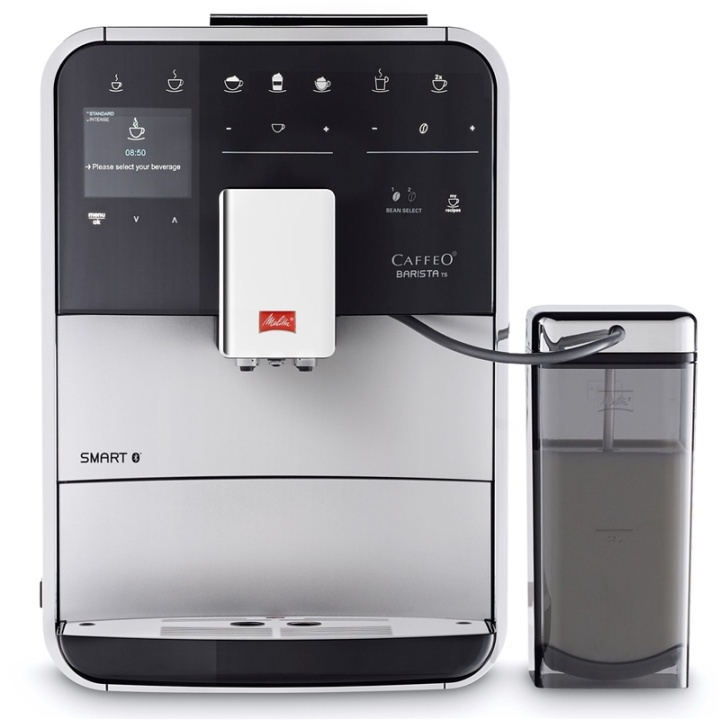 Melitta Barista TS Smart Silver in the group HOME, HOUSEHOLD & GARDEN / Household appliances / Coffee makers and accessories / Espresso Machines at TP E-commerce Nordic AB (A00876)