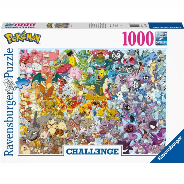 Ravensburger Pussel Challenge Puz.-Pokémon in the group TOYS, KIDS & BABY PRODUCTS / Toys / Puzzles at TP E-commerce Nordic AB (A00978)