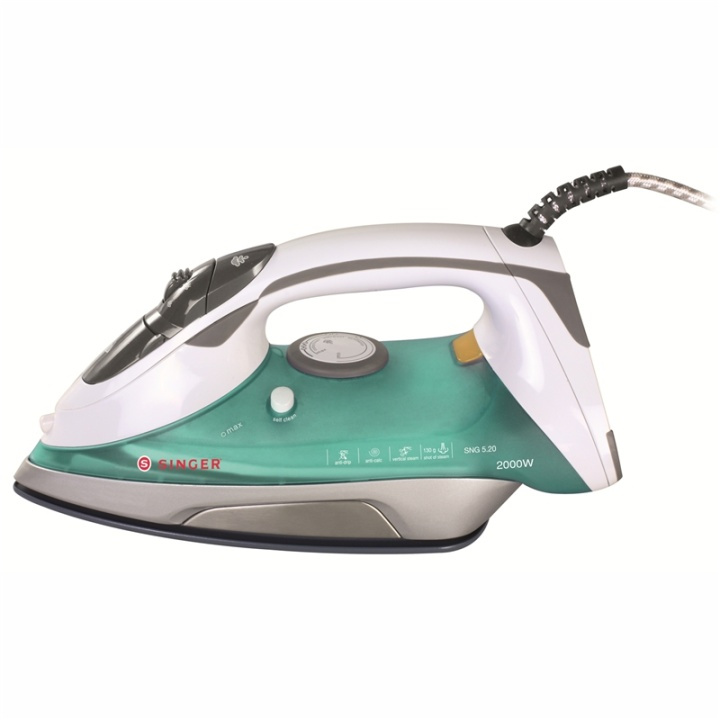 Singer Smoothing Iron, 2000W, Ceramic in the group HOME, HOUSEHOLD & GARDEN / Clothes care / Irons at TP E-commerce Nordic AB (A01006)