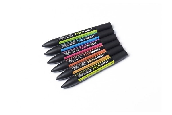 Winsor Promarker Neon Marker, 6st in the group Sport, leisure & Hobby / Hobby / Paint & Draw / Pencils, crayons & ink at TP E-commerce Nordic AB (A01226)