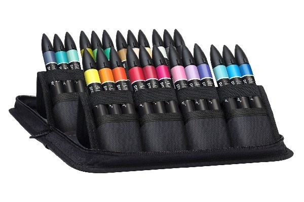 Winsor Promarker set 24st, Art & illustration in the group Sport, leisure & Hobby / Hobby / Paint & Draw / Pencils, crayons & ink at TP E-commerce Nordic AB (A01234)