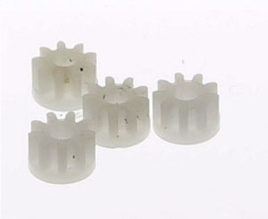 Pinion L7085 (White) 4 pack in the group TOYS, KIDS & BABY PRODUCTS / Radio controlled / Racing tracks / Accessories at TP E-commerce Nordic AB (A01332)