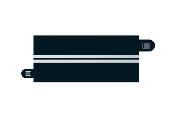 Scalextric 4st halv raka - ett spår in the group TOYS, KIDS & BABY PRODUCTS / Radio controlled / Racing tracks / Rails at TP E-commerce Nordic AB (A01378)