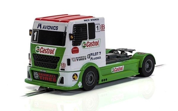 Racing Truck - Red & Green & White in the group TOYS, KIDS & BABY PRODUCTS / Radio controlled / Racing tracks / Cars at TP E-commerce Nordic AB (A01476)