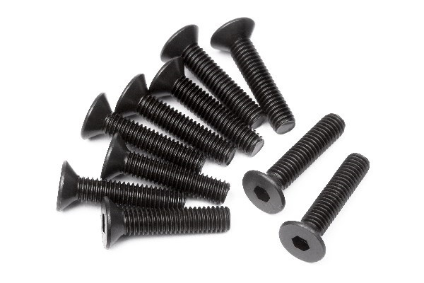 Flat Head Screw M3X14Mm (Hex Socket/10Pcs) in the group TOYS, KIDS & BABY PRODUCTS / Radio controlled / Spare parts & Extra accessories / HPI / Screws / Mounts / Screws at TP E-commerce Nordic AB (A01538)