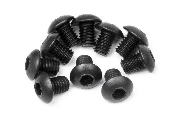Button Head Screw M3X4Mm (Hex Socket/10Pcs) in the group TOYS, KIDS & BABY PRODUCTS / Radio controlled / Spare parts & Extra accessories / HPI / Screws / Mounts / Screws at TP E-commerce Nordic AB (A01540)