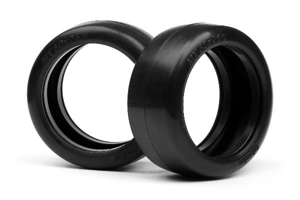 Mx60 Slick Tire S (60X26Mm/2Pcs) in the group TOYS, KIDS & BABY PRODUCTS / Radio controlled / Spare parts & Extra accessories / HPI / Tires / Onroad at TP E-commerce Nordic AB (A01547)