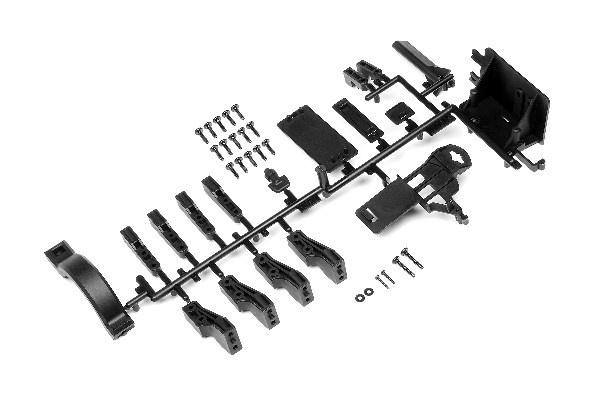 Battery Box Mount/Cover Set in the group TOYS, KIDS & BABY PRODUCTS / Radio controlled / Spare parts & Extra accessories / HPI / Spare parts & Tuning / Chassis parts at TP E-commerce Nordic AB (A01578)
